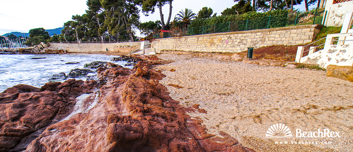 france - Var -  Carqueiranne - Plage Frédéric Chopin