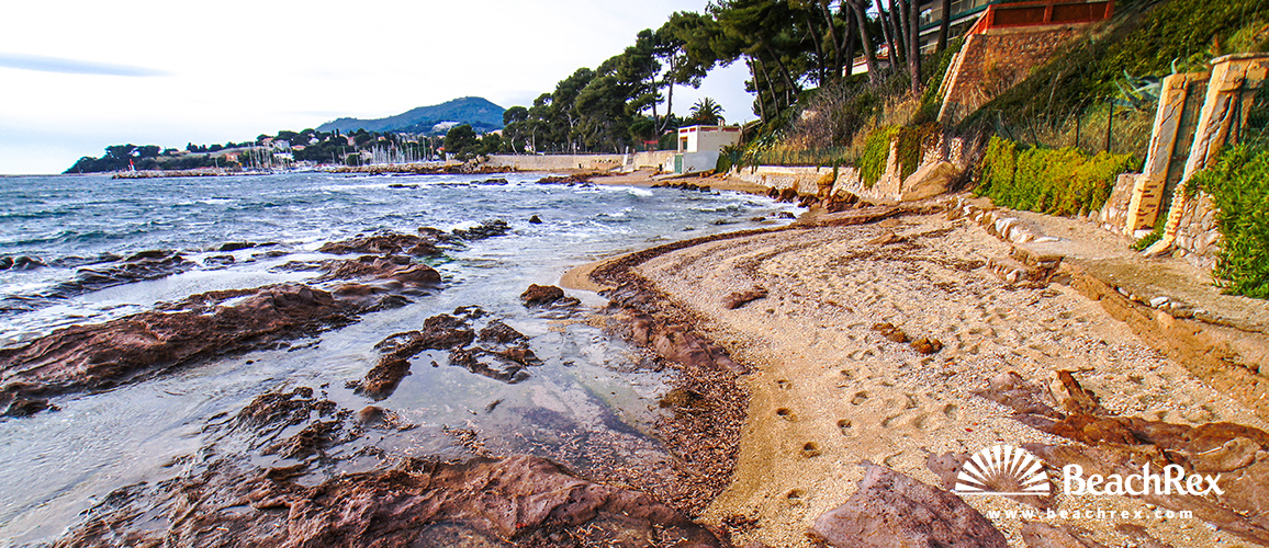 france - Var -  Carqueiranne - Plage Frédéric Chopin