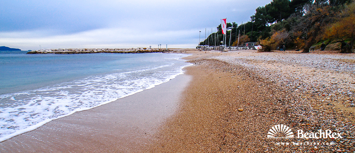 france - Var -  Carqueiranne - Plage Peno