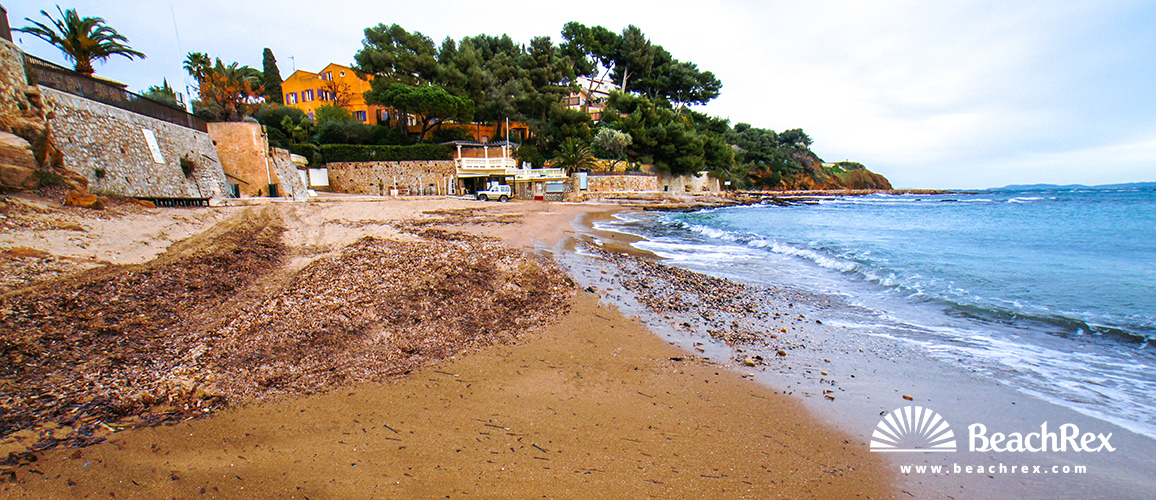 france - Var -  Carqueiranne - Plage du Pradon