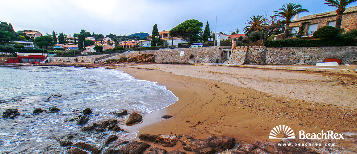 france - Var -  Carqueiranne - Plage du Pradon