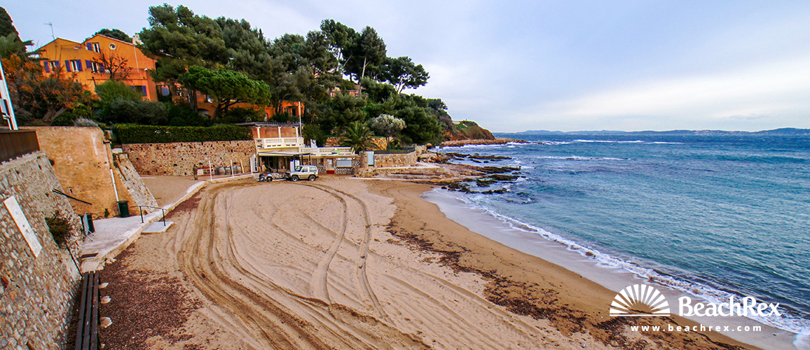 france - Var -  Carqueiranne - Plage du Pradon