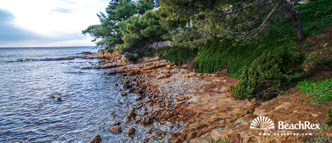 france - Var -  Carqueiranne - Plage Le Canebas