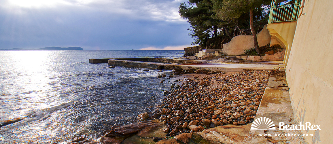 france - Var -  Carqueiranne - Plage Le Canebas