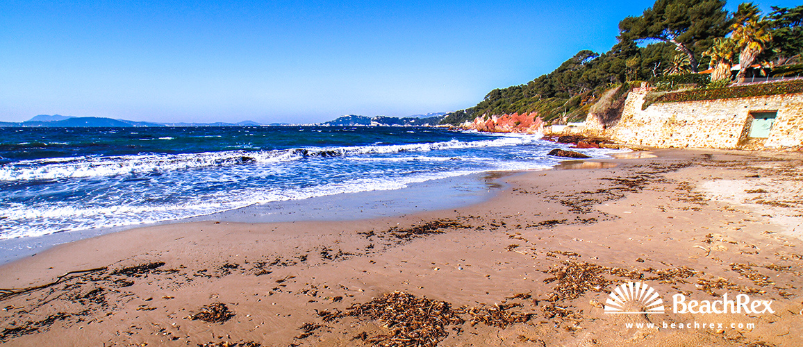 france - Var -  Le Pradet - Plage de la Garonne