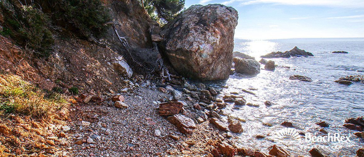 france - Var -  Toulon - Plage du Trelus