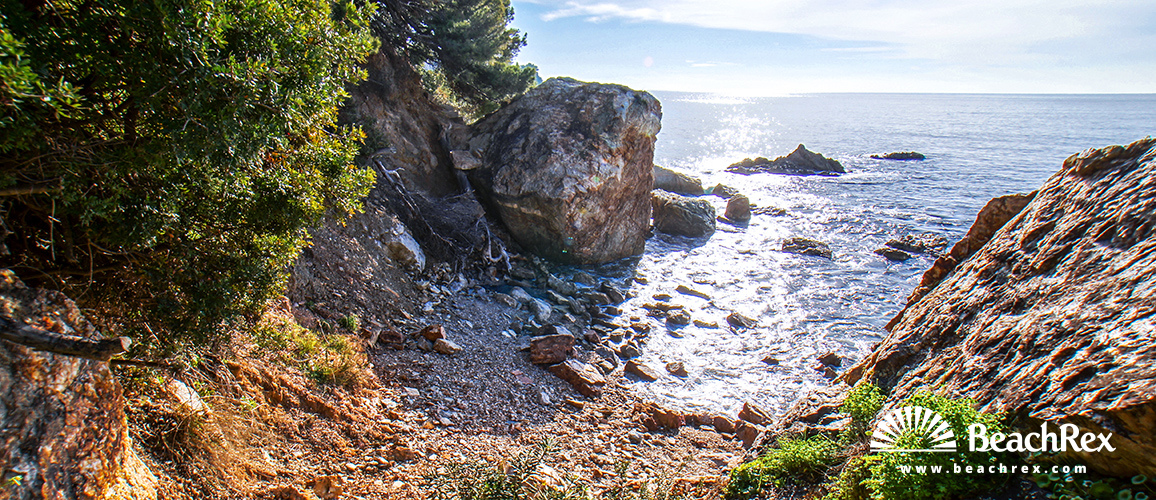france - Var -  Toulon - Plage du Trelus