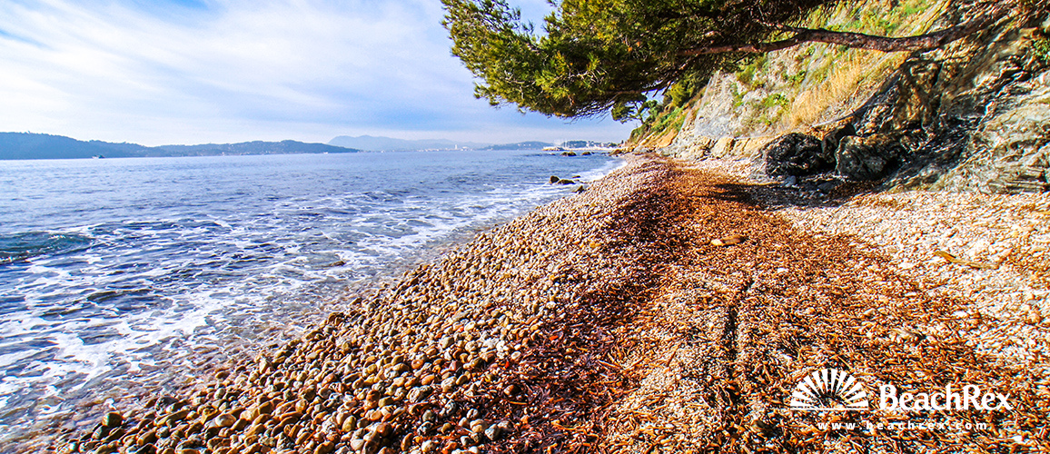 france - Var -  Toulon - Plage de la Calade