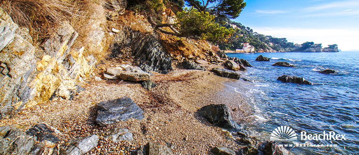 france - Var -  Toulon - Plage de Montzey