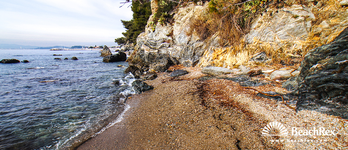 france - Var -  Toulon - Plage de Montzey