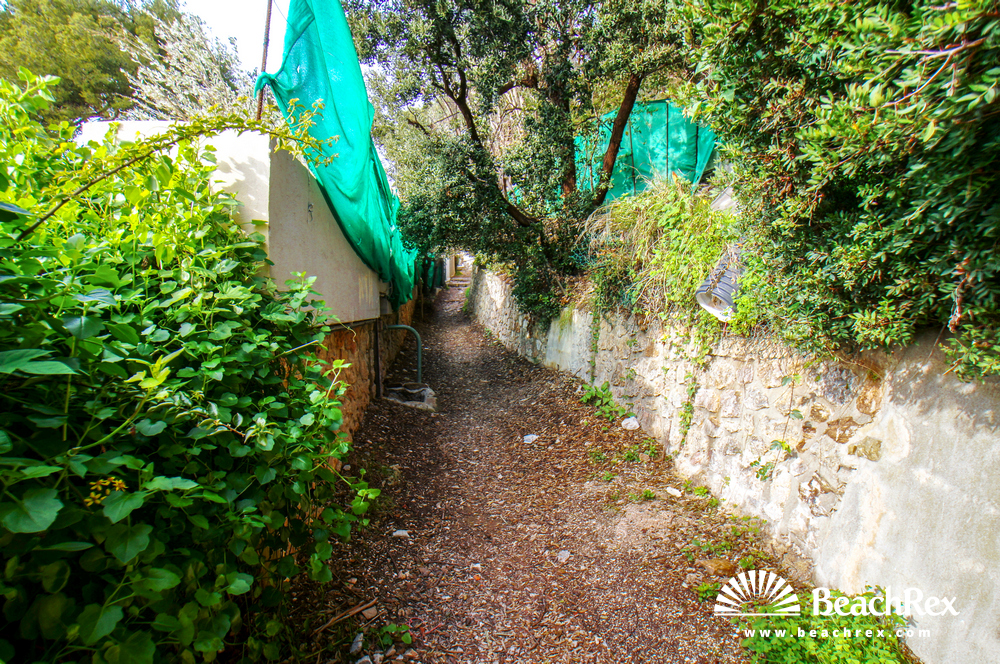 france - Var -  Toulon - Plage de Montzey