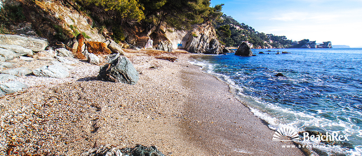 france - Var -  Toulon - Plage de la Residence