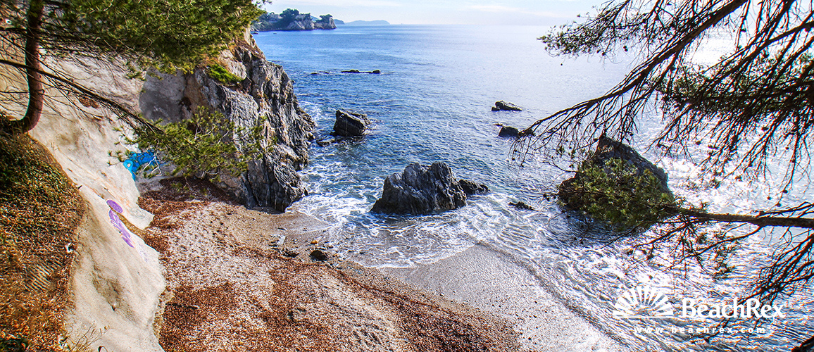 france - Var -  Toulon - Plage de la Residence