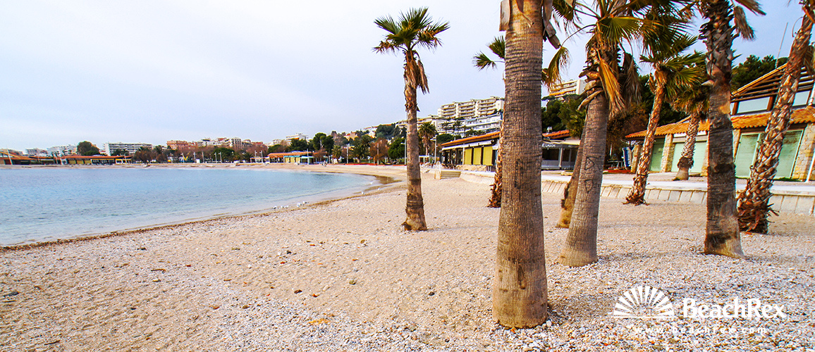 france - Var -  Toulon - Plage du Mourillon