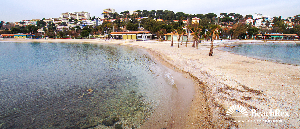 france - Var -  Toulon - Plage du Mourillon