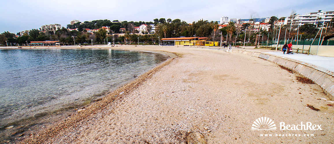 france - Var -  Toulon - Plage du Mourillon