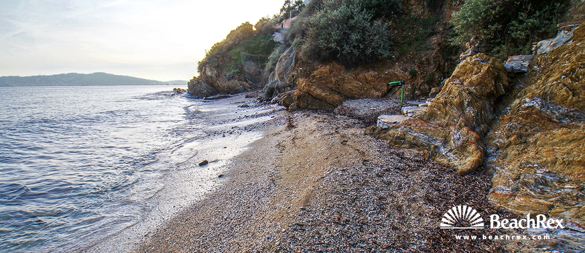 france - Var -  Toulon - Plage de Belle Rive