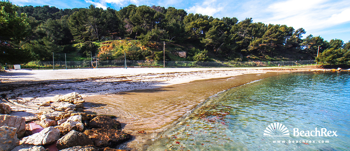 France - Var -  Saint-Mandrier-sur-Mer - Beach de la Vieille