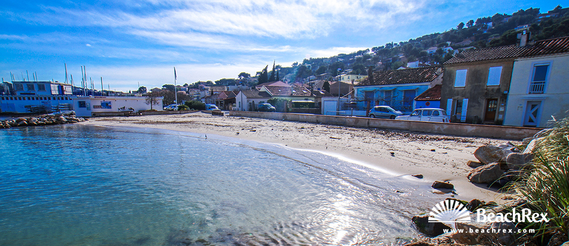 france - Var -  Saint-Mandrier-sur-Mer - Plage du Touring