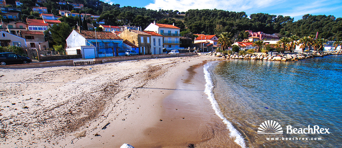 france - Var -  Saint-Mandrier-sur-Mer - Plage du Touring