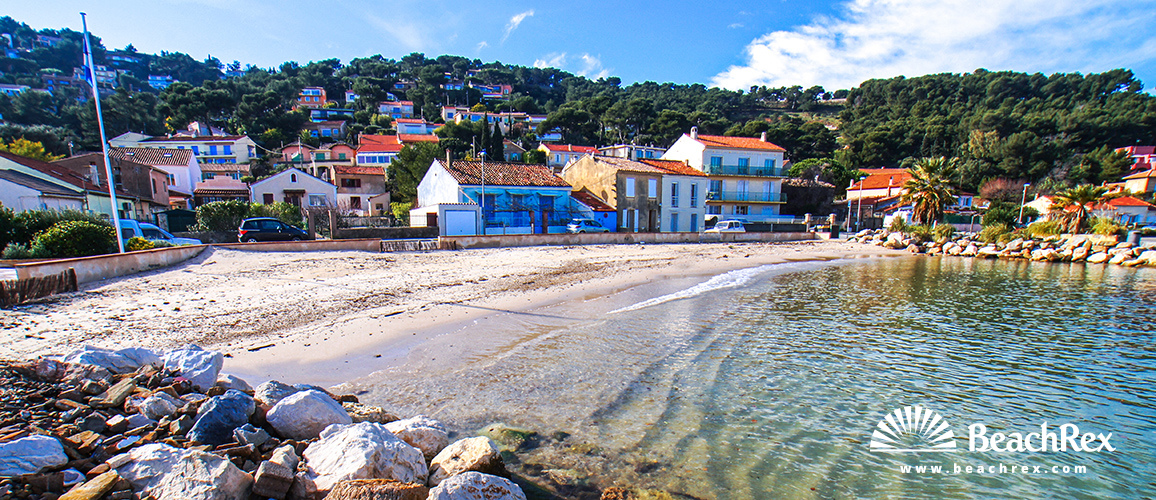 france - Var -  Saint-Mandrier-sur-Mer - Plage du Touring