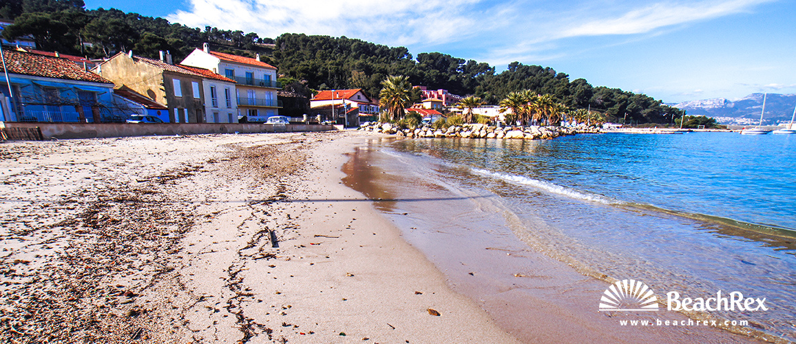 france - Var -  Saint-Mandrier-sur-Mer - Plage du Touring