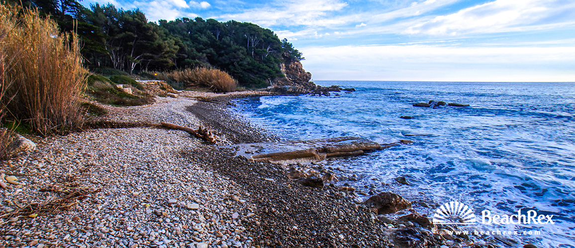 Frankreich - Var -  Saint-Mandrier-sur-Mer - Strand de Grave