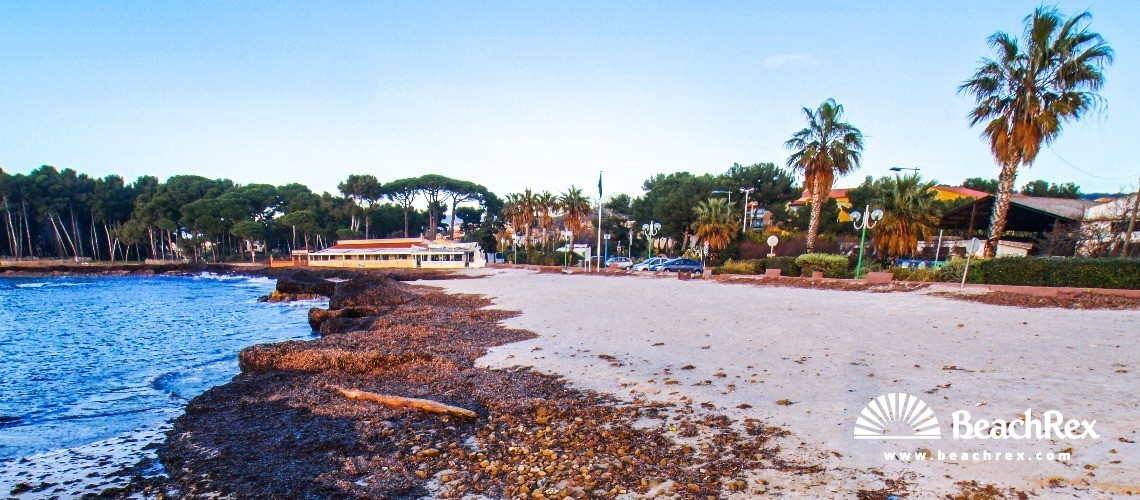 Frankreich - Var -  Saint-Mandrier-sur-Mer - Strand de Sainte-Asile