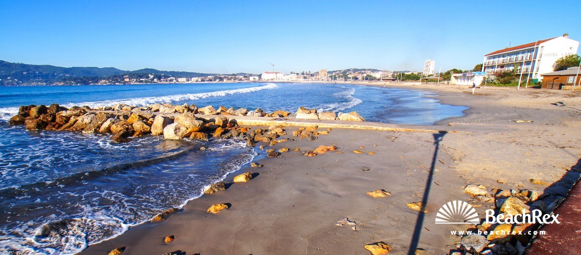 France - Var -  La Seyne-sur-Mer - Beach des Sablettes