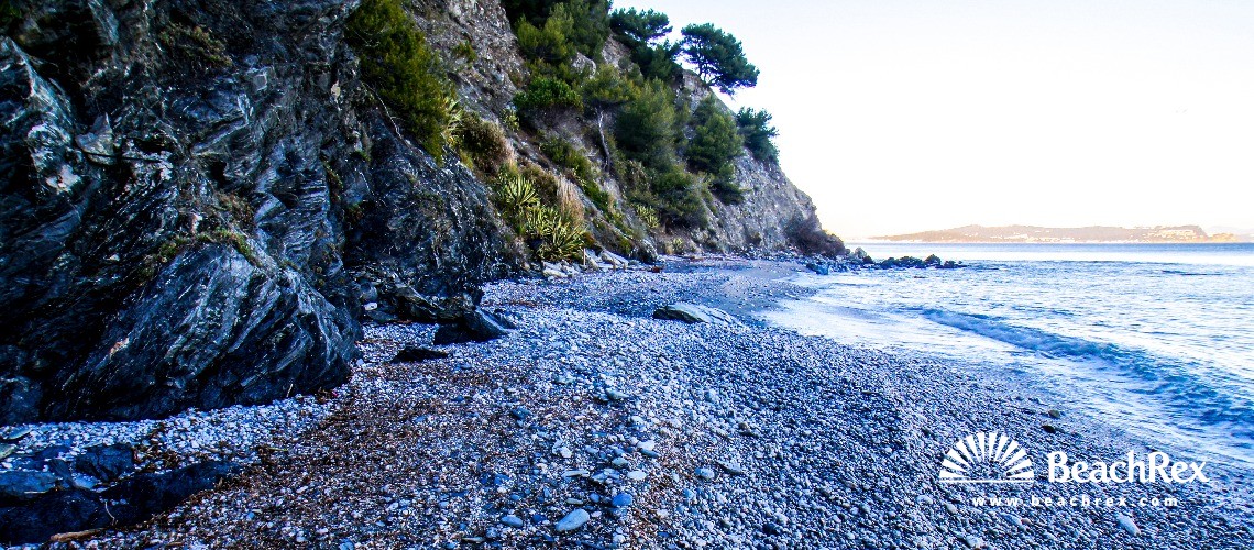 france - Var -  La Seyne-sur-Mer - Plage Naturiste du Saint-Selon