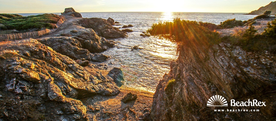 Frankreich - Var -  Six-Fours-les-Plages - Strand du Adrienne