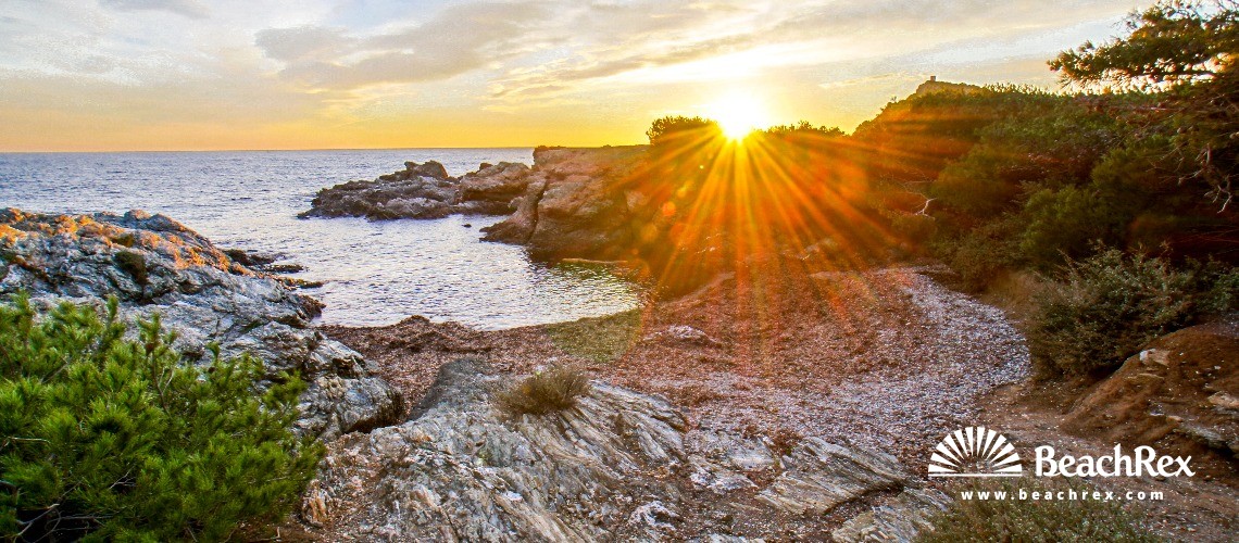 Frankreich - Var -  Six-Fours-les-Plages - Strand du Abrielle