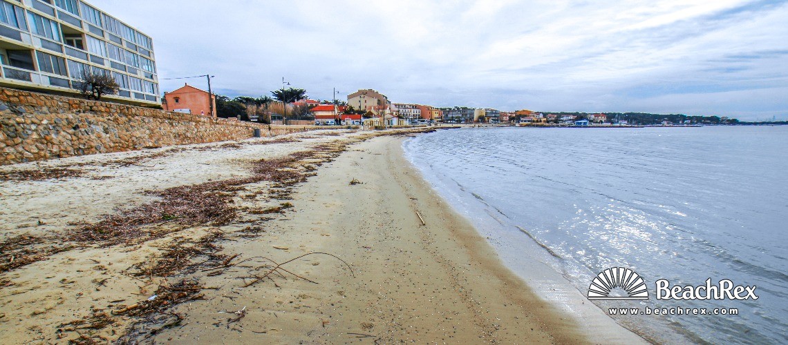 France - Var -  Six-Fours-les-Plages - Beach du Cros