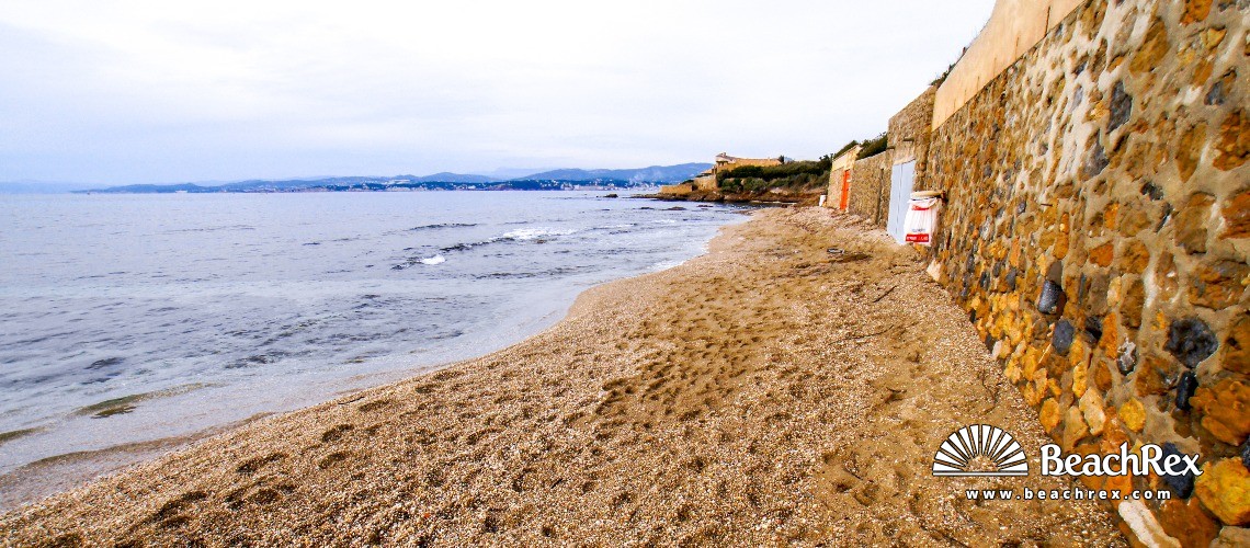 Frankreich - Var -  Six-Fours-les-Plages - Strand du Cap-Marestan