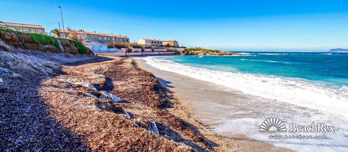 france - Var -  Six-Fours-les-Plages - Plage de la Coudoulière