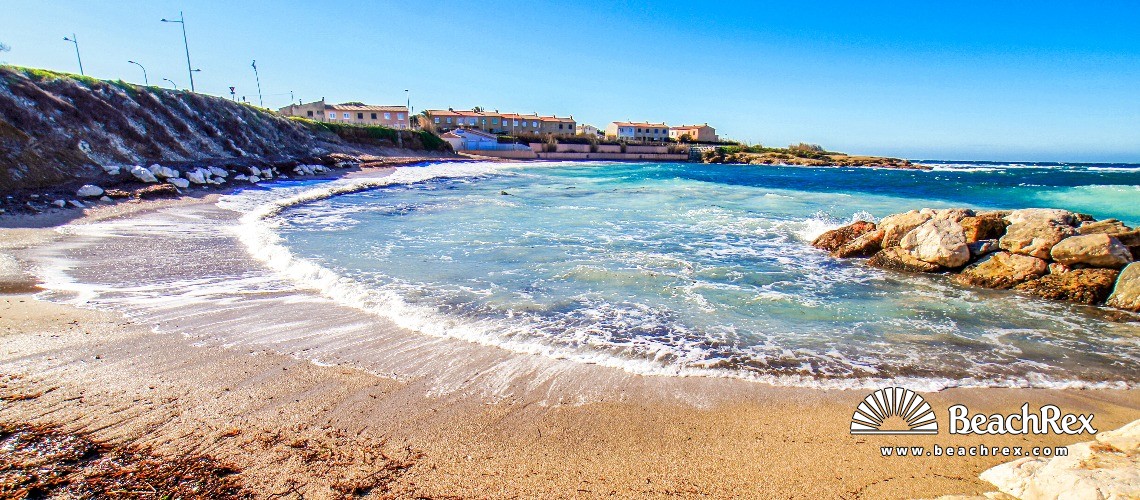 france - Var -  Six-Fours-les-Plages - Plage de la Coudoulière
