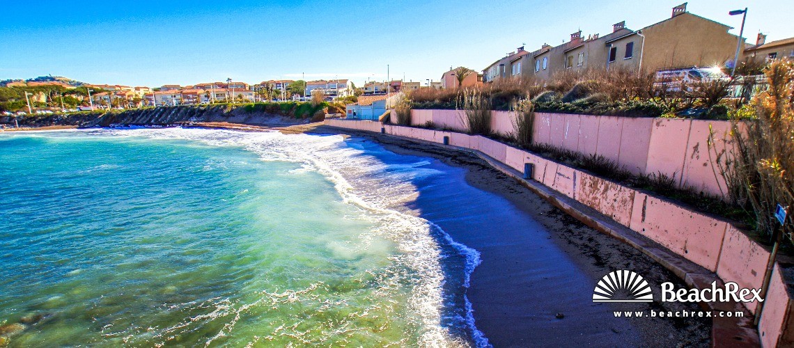 france - Var -  Six-Fours-les-Plages - Plage de la Coudoulière