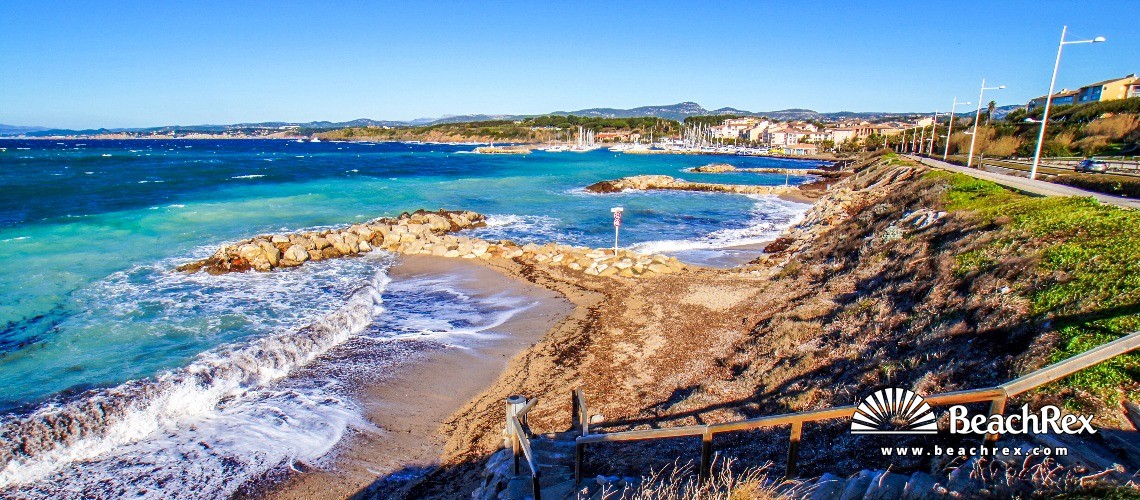 france - Var -  Six-Fours-les-Plages - Plage de la Coudoulière