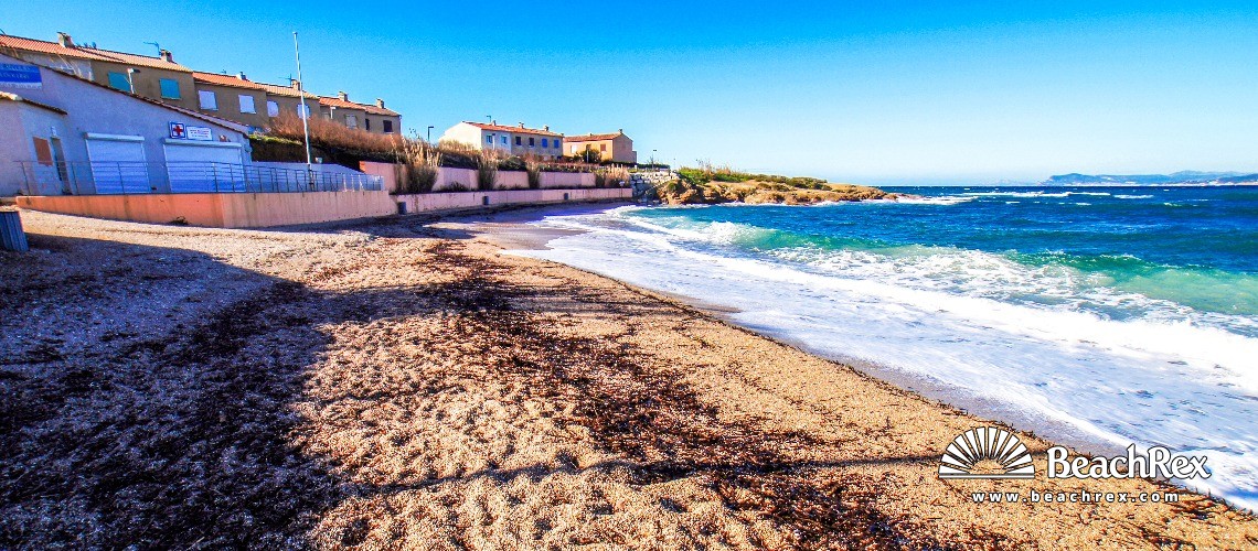 france - Var -  Six-Fours-les-Plages - Plage de la Coudoulière