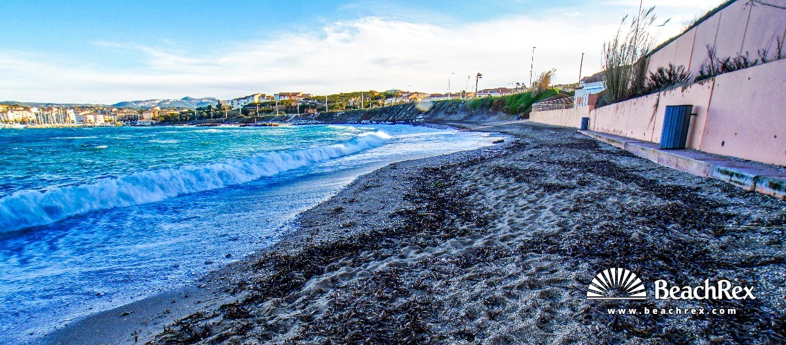 france - Var -  Six-Fours-les-Plages - Plage de la Coudoulière