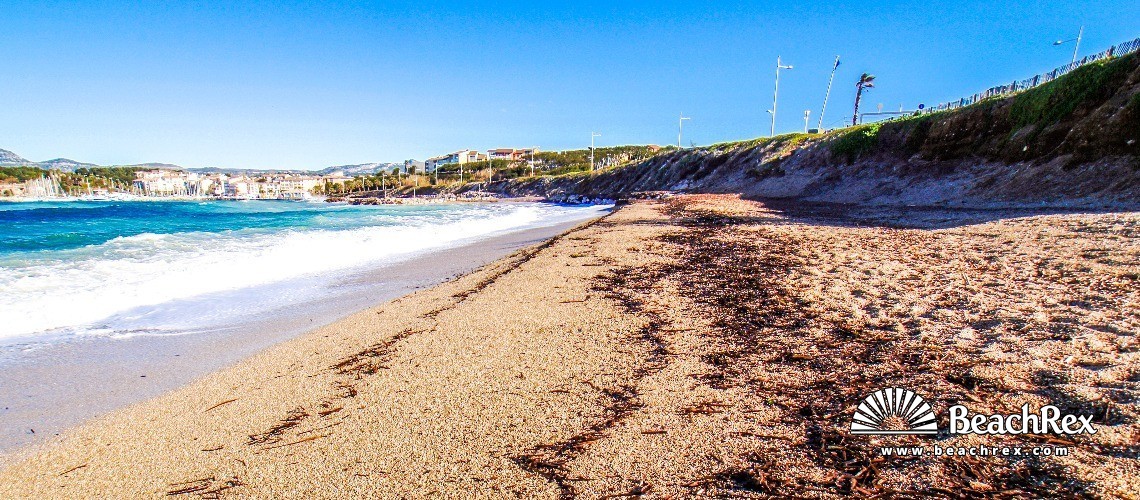 Frankreich - Var -  Six-Fours-les-Plages - Strand de la Coudoulière
