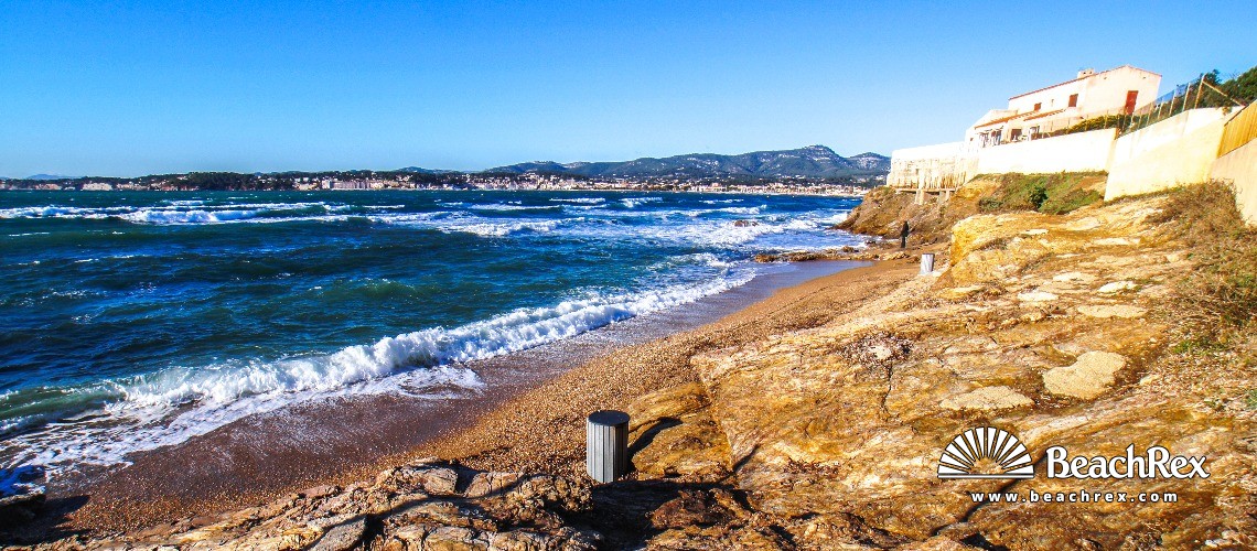 Frankreich - Var -  Six-Fours-les-Plages - Strand du Cap Nègre