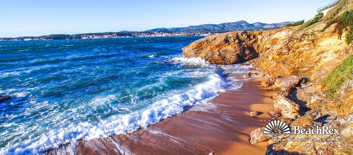 France - Var -  Six-Fours-les-Plages - Beach Antoine Baptiste