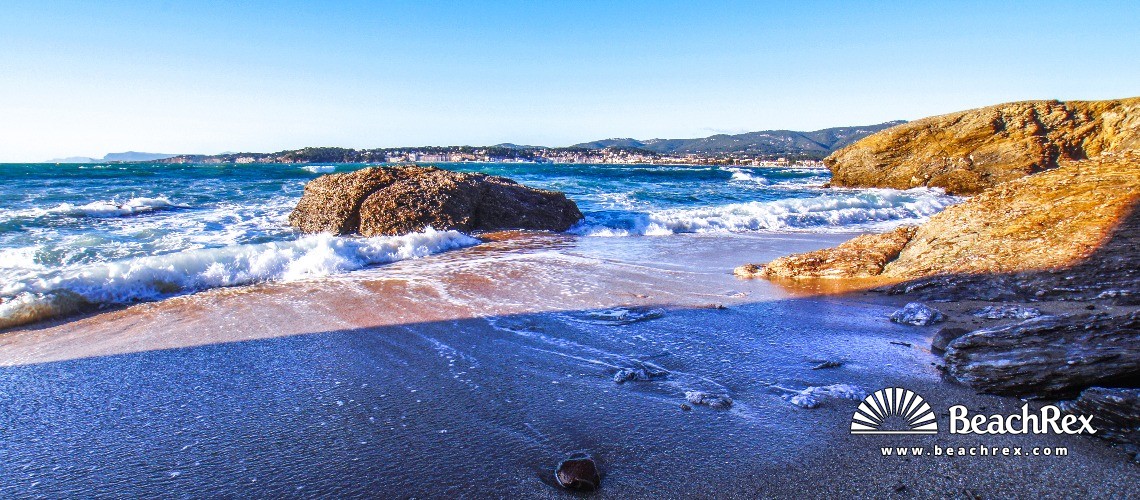 France - Var -  Six-Fours-les-Plages - Beach Antoine Baptiste
