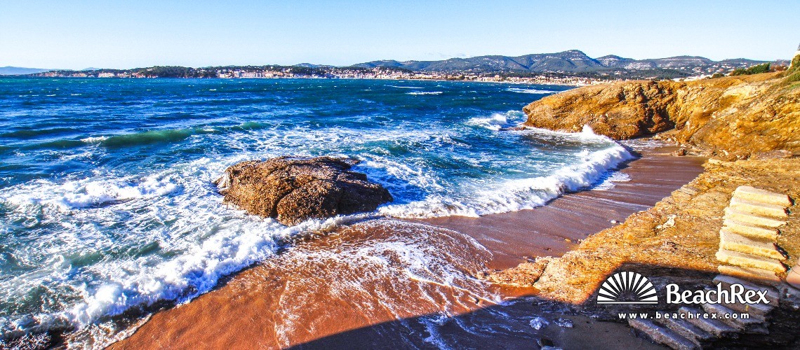 France - Var -  Six-Fours-les-Plages - Beach Antoine Baptiste