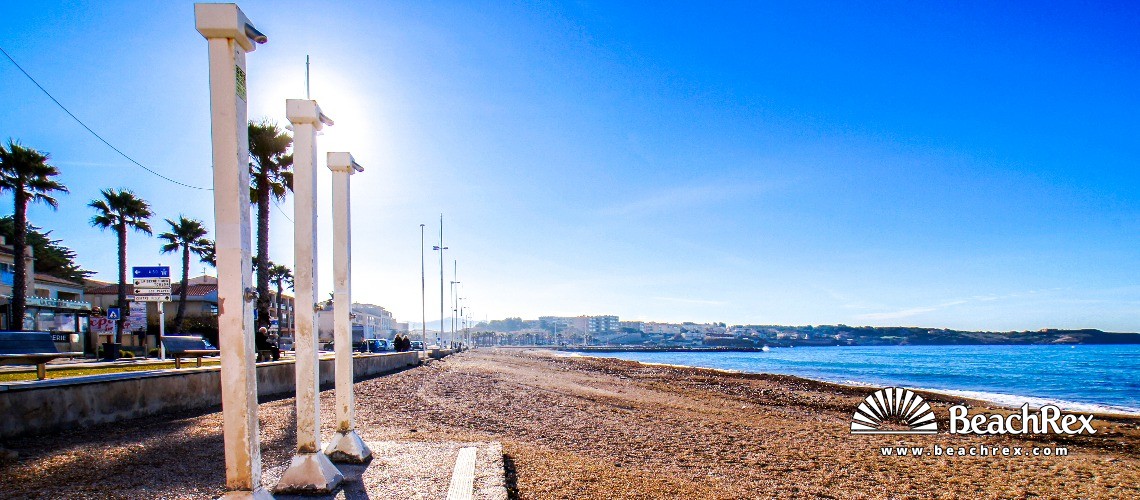 france - Var -  Six-Fours-les-Plages - Plage de Bonnegrace