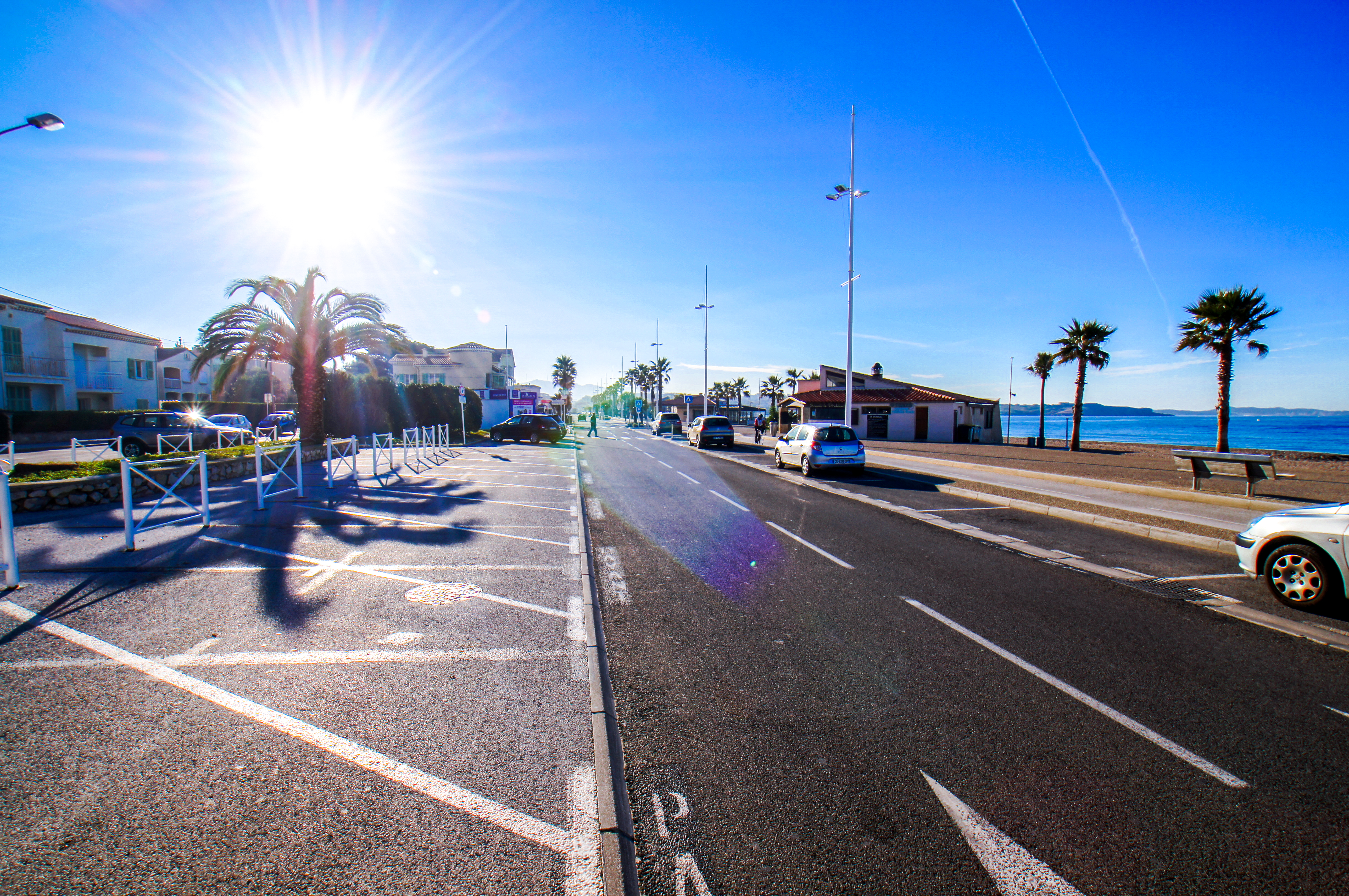 france - Var -  Six-Fours-les-Plages - Plage de Bonnegrace