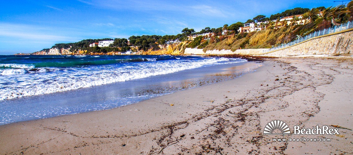 France - Var -  Sanary-sur-Mer - Beach de Portissol