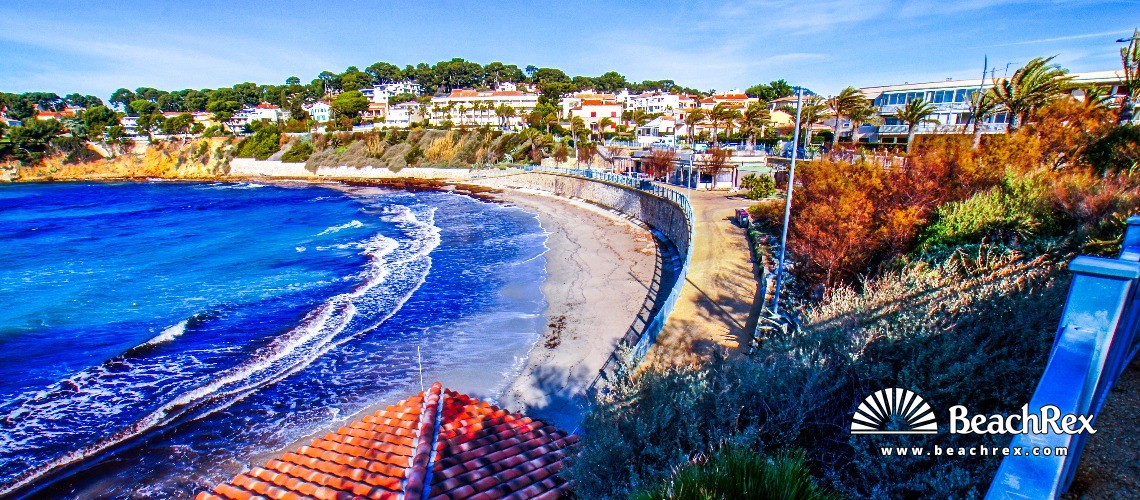 France - Var -  Sanary-sur-Mer - Beach de Portissol