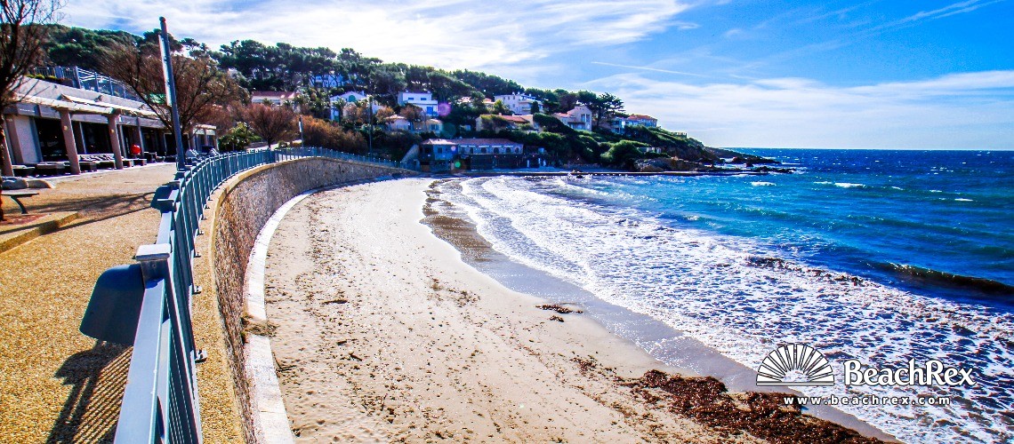 France - Var -  Sanary-sur-Mer - Beach de Portissol